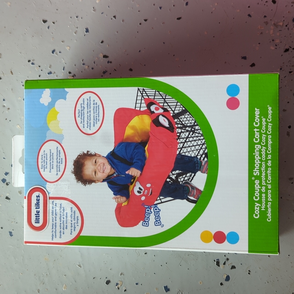 Little tikes cozy coupe shopping cart cover